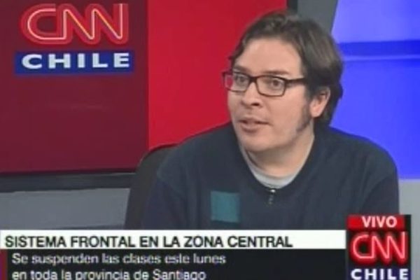 Sistema frontal en la zona central