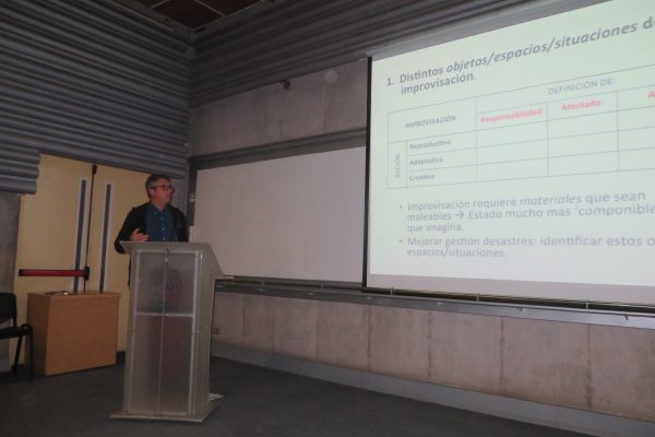 Manuel Tironi en el primer seminario académico de CIGIDEN: “El estado debe ser mucho más proactivo tratando de incluir a los improvisadores”