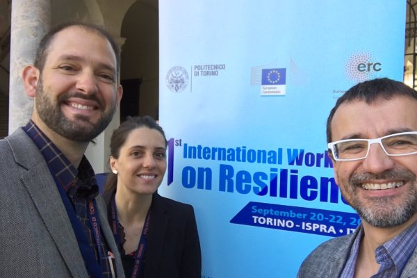 Investigadores de CIGIDEN participaron del primer International Workshop on Resilience en Turín, Italia