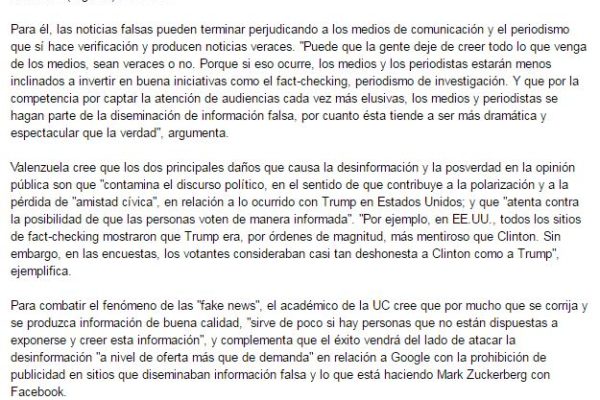 Desinformación por noticias falsas: Expertos explican los daños de este fenómeno y cómo enfrentarlo