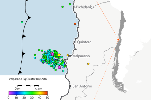Contexto, modelo de ruptura y efecto de tsunami del terremoto de Valparaíso 24/04/2017