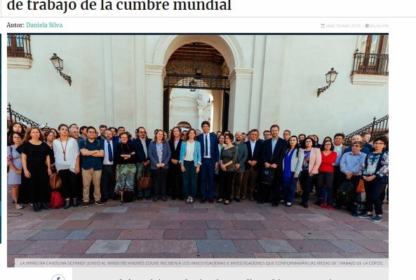 EMOL: COP25, estos son los científicos a cargo de las siete mesas de trabajo de la cumbre mundial