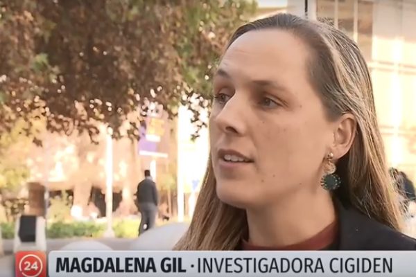 TVN: Investigadora Magdalena Gil en reportaje de 24 Horas central