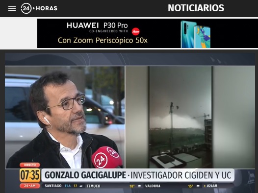 24 Horas AM: Percepción sobre amenazas naturales