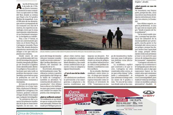 Lider San Antonio: Resiliencia costera, cómo Cartagena debe prepararse para los desastres naturales