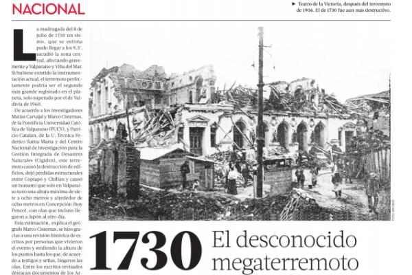 La Tercera: el desconocido megaterremoto