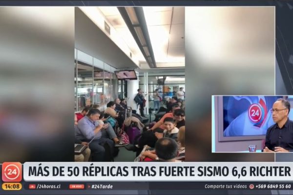 24 Horas TVN: Geólogo: Entrevista al subdirector de CIGIDEN Gabriel González