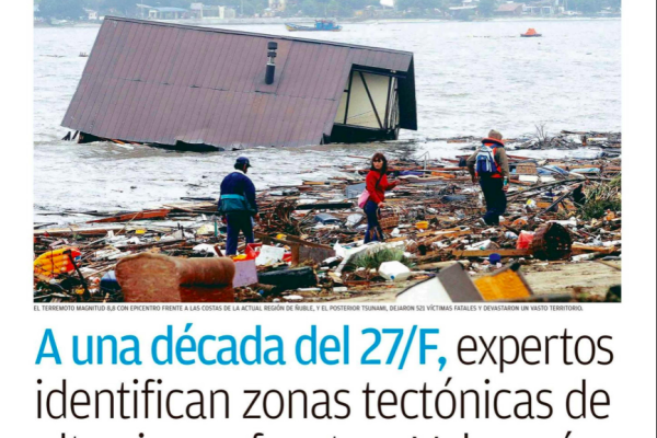 El Mercurio de Valparíso: A una década del 27/F, expertos identifican zonas tectónicas de alto riesgo frente a Valparaíso