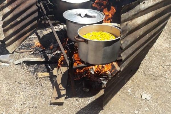 Vivir la “cuarentena” por Covid-19 en un campamento