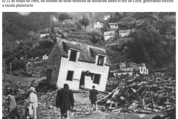 El País: 60 años del terremoto más grande de la historia