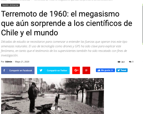 Codex Verde: Terremoto de 1960: el megasismo que aún sorprende a los científicos de Chile y el mundo