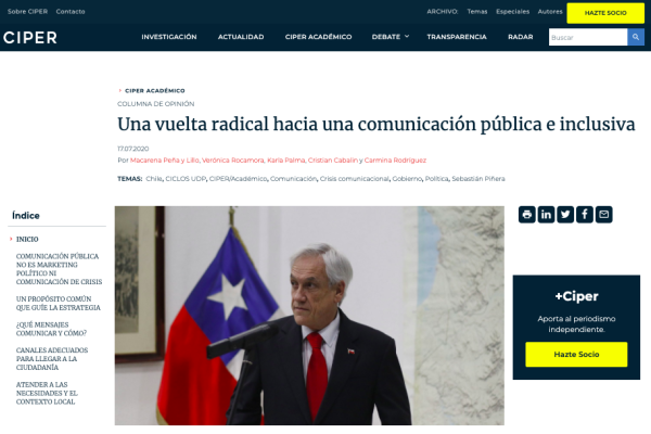 Ciperchile.cl: Una vuelta radical hacia una comunicación pública e inclusiva