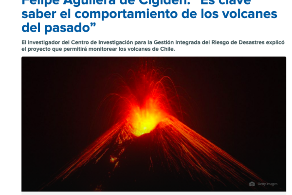 Radio ADN – Felipe Aguilera de Cigiden: “Es clave saber el comportamiento de los volcanes del pasado” (2020)