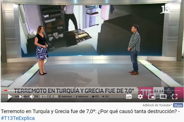 Canal 13: Terremoto en Turquía y Grecia fue de 7,0º: ¿Por qué causó tanta destrucción?