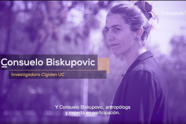 Antropóloga Consuelo Biskupovic: “Es muy importante que el diseño de la participación ciudadana sea colectivo”