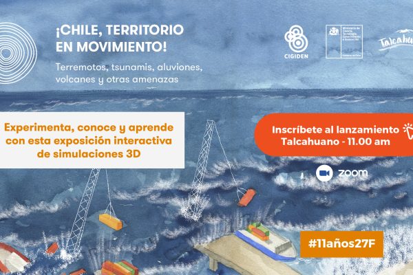 Exposición virtual con simuladores 3D “mapea” los desastres y las amenazas en Chile