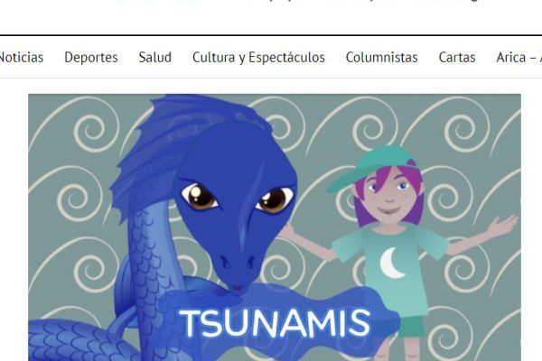 El Reportero Iquique.com: Lanzan serie animada para educar a los niños sobre el riesgo de tsunami.