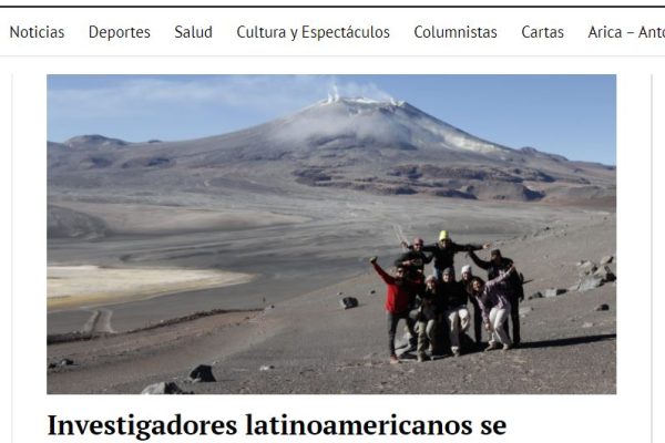 El Reportero: Investigadores latinoamericanos se capacitan en uso de plataforma de monitoreo satelital de volcanes creada por científicos chilenos