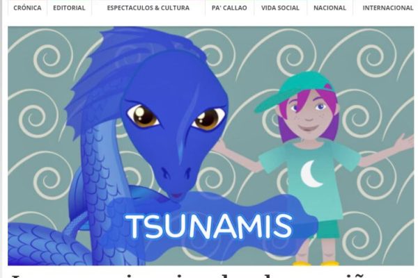 La Prensa Austral: Lanzan serie animada educa a niños sobre riesgo de tsunami.