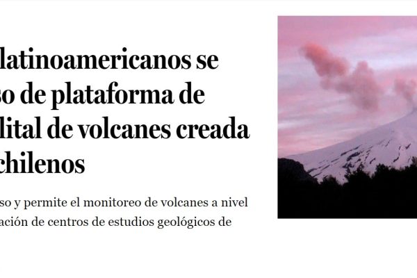 Qué Pasa: Investigadores latinoamericanos se capacitan en uso de plataforma de monitoreo satelital de volcanes creada por científicos chilenos.