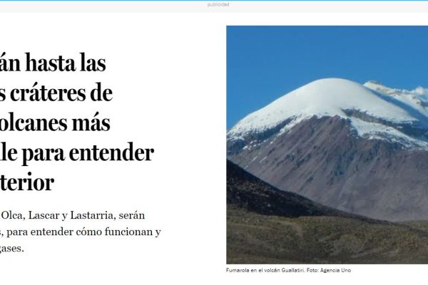 Qué Pasa: Geólogos viajarán hasta las fumarolas de los cráteres de algunos de los volcanes más violentos de Chile para entender qué hay en su interior.
