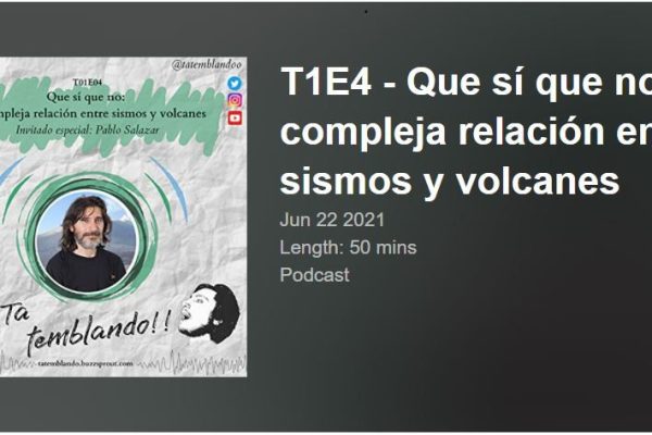 Ta temblando!: Que sí que no: la compleja relación entre sismos y volcanes.