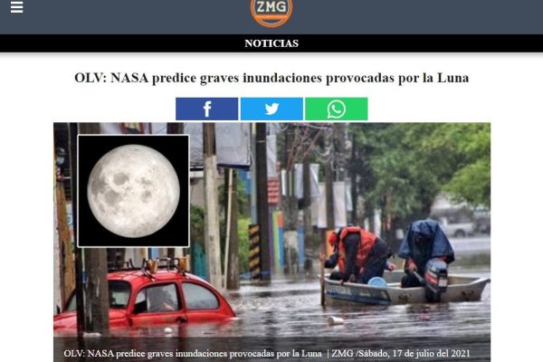 Noticias ZMG.com – OLV: NASA predice graves inundaciones provocadas por la Luna.