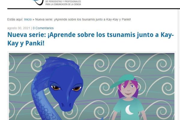 ACHIPEC: Nueva serie: ¡Aprende sobre los tsunamis junto a Kay-Kay y Panki!