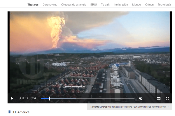 MSN.com: Vulcanismo de “hot spot”: expertos chilenos analizan erupción en La Palma