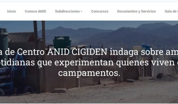 ANID | Experta de Centro ANID CIGIDEN indaga sobre amenazas cotidianas que experimentan quienes viven en campamentos