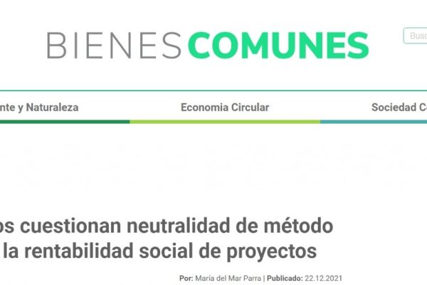 El Desconcierto | Académicos cuestionan neutralidad de método que define la rentabilidad social de proyectos
