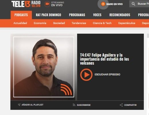 Tele13Radio | T4:E47 Felipe Aguilera y la importancia del estudio de los volcanes