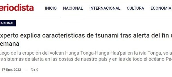 El periodista | Experto explica características de tsunami tras alerta del fin de semana