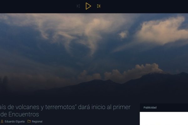 FM7 | “Chile: país de volcanes y terremotos” dará inicio al primer capítulo de Encuentros