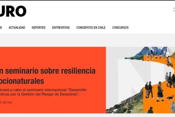 Radio Futuro | Mujeres se toman seminario sobre resiliencia ante desastres socionaturales