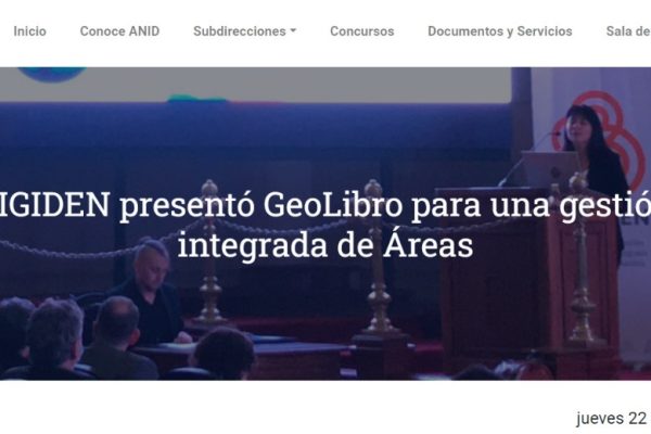 ANID | CIGIDEN presentó GeoLibro para una gestión integrada de Áreas (2022)