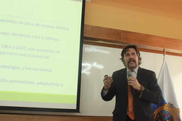 Jorge Gironás: “En Chile existe desconocimiento respecto a la gestión de la sequía”.