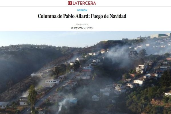 La Tercera | Columna de Pablo Allard: Fuego de Navidad