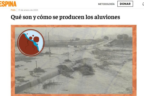 Mala Espina Check | Qué son y cómo se producen los aluviones