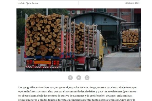 El Mostrador | Ex-trac-ti-vis-mo: utilidades privadas y riesgos públicos