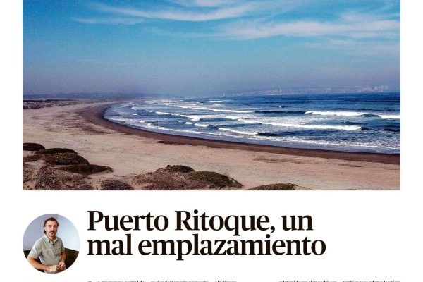 El Mercurio de Valparaíso | Puerto Ritoque, un mal emplazamiento
