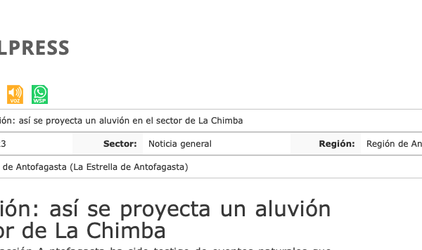 Litoralpress | Investigación: así se proyecta un aluvión en el sector de La Chimba (2023)