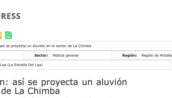 Litoralpress | Investigación: así se proyecta un aluvión en el sector de La Chimba