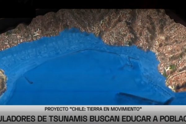 24 Horas | Simuladores 3D muestran lo que sería la entrada de un tsunami a las costas de Valparaíso