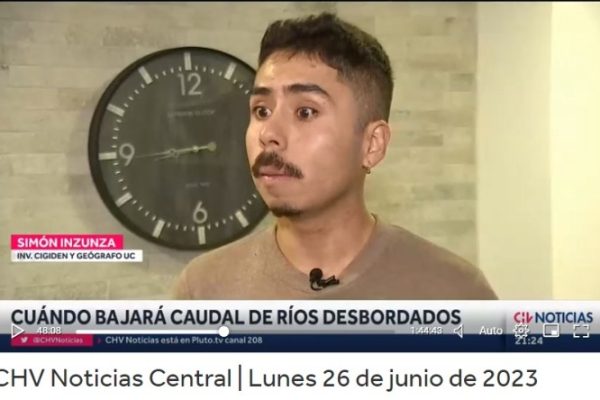 CHV Noticias | Cuándo bajará caudal de ríos desbordados