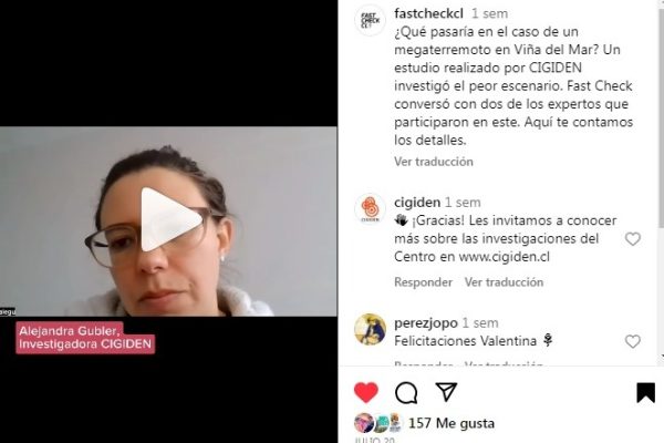 Fast Check CL | ¿Qué pasaría en el caso de un megaterremoto en Viña del Mar?