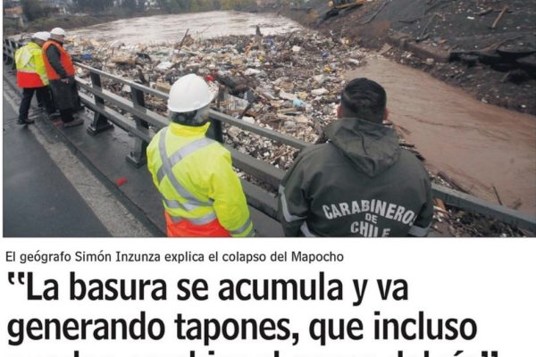 LUN | “La basura se acumula y va generando tapones, que incluso pueden cambiar el caude del río”