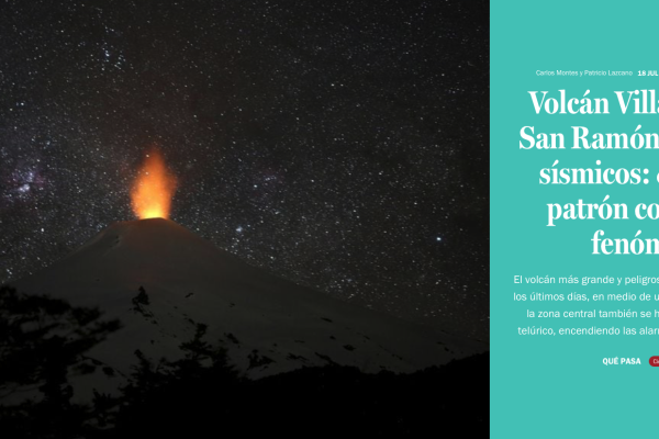Qué Pasa LT | Volcán Villarrica, Falla San Ramón y enjambres sísmicos: ¿Tienen un patrón común estos fenómenos?