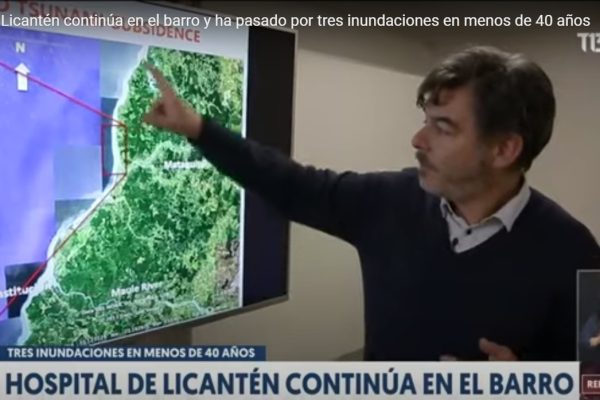 T13 | Hospital de Licantén continúa en el barro y ha pasado por tres inundaciones en menos de 40 años
