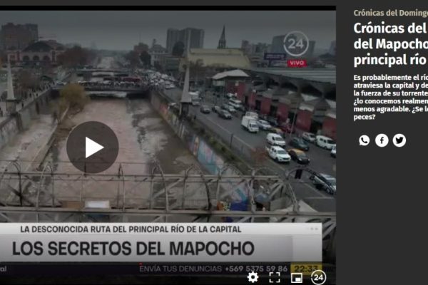 TVN | Crónicas del Domingo | Los secretos del Mapocho: la desconocida ruta del principal río de la capital